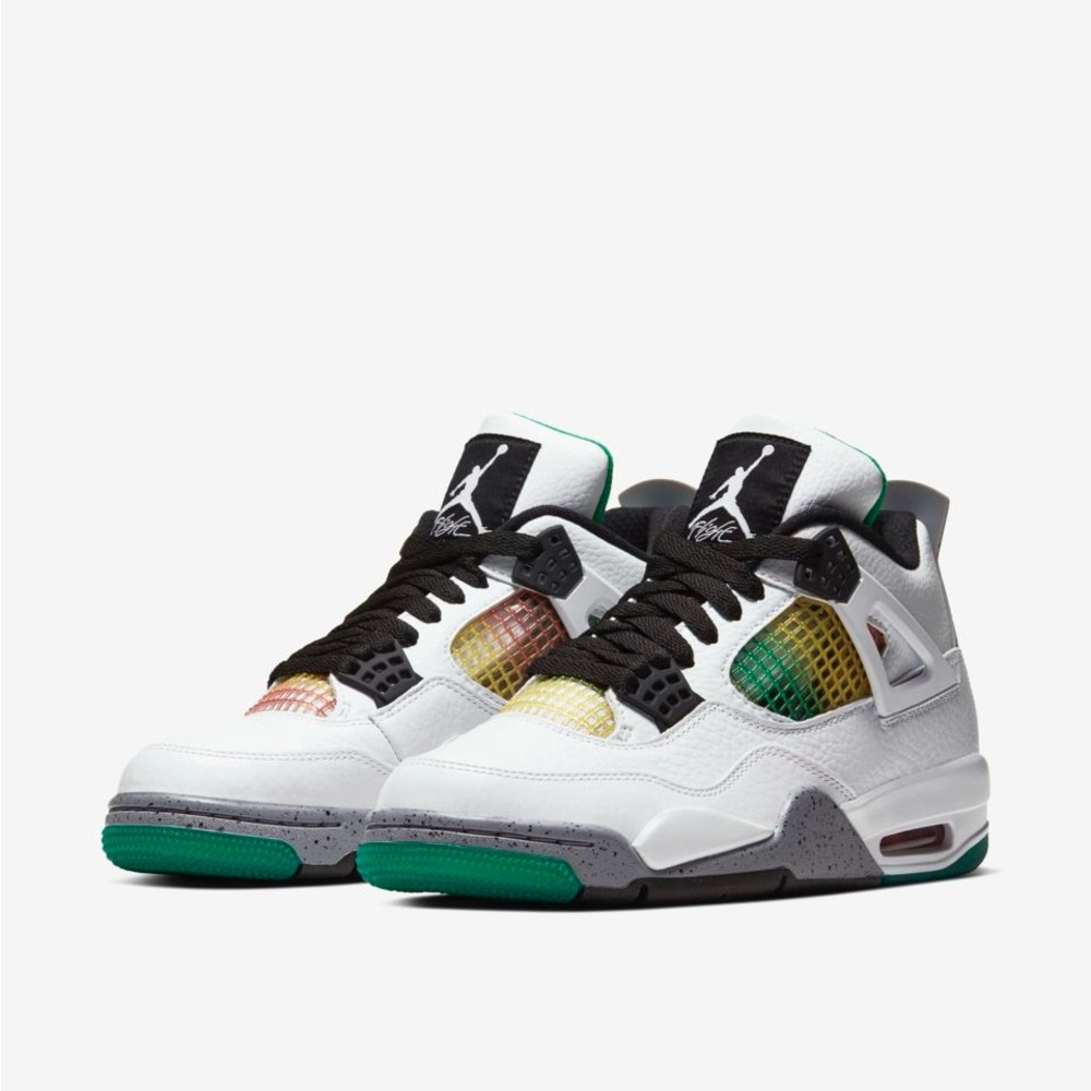 Air Jordan 4s Lucid Greens